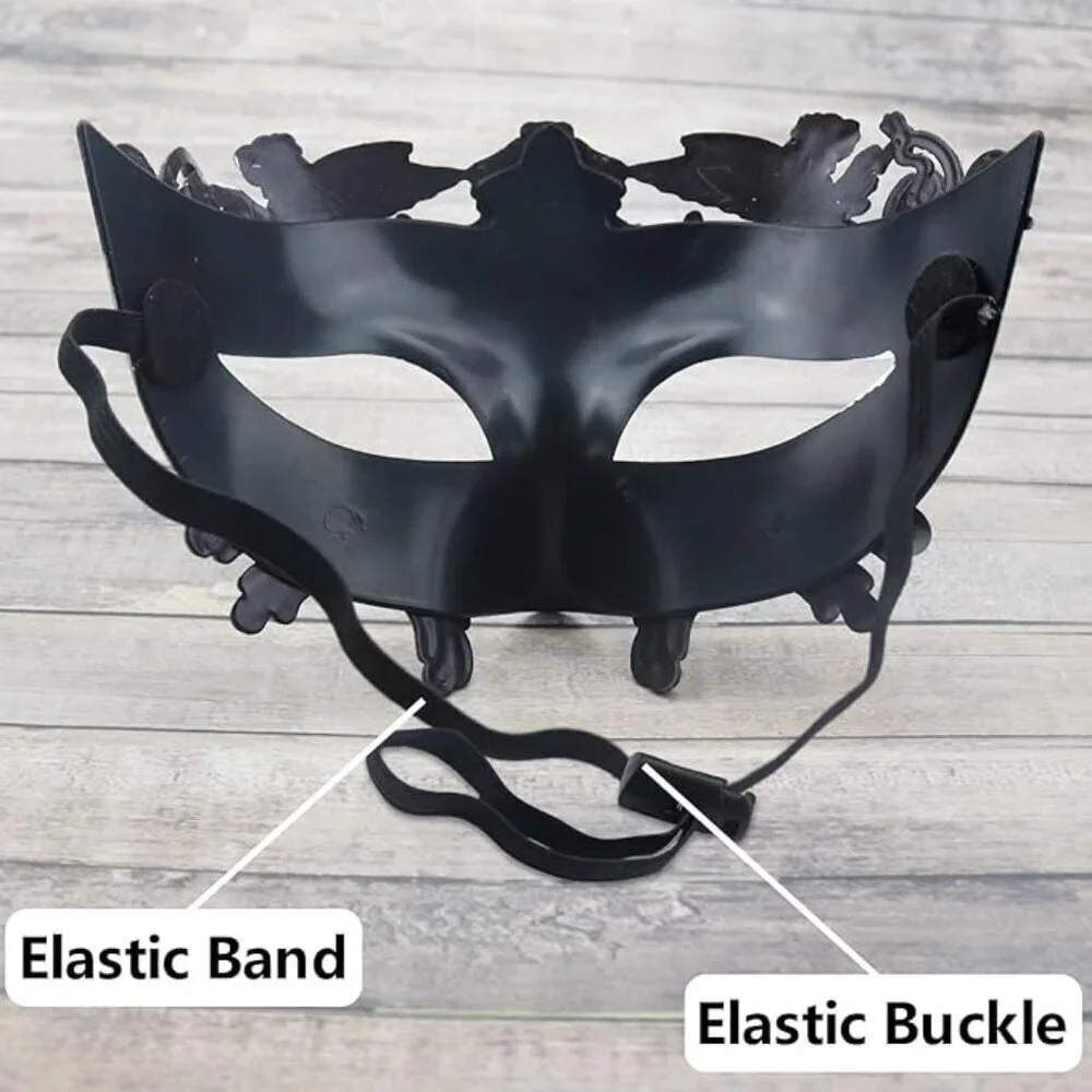 Greek Roman Masquerade Mask Halloween Mask Venetian Mardi Gras Mask - Picture 3 of 8